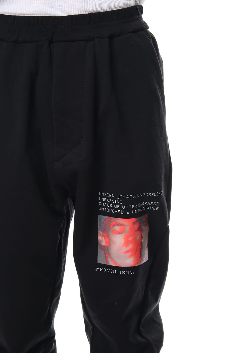 Limited print jogger pants