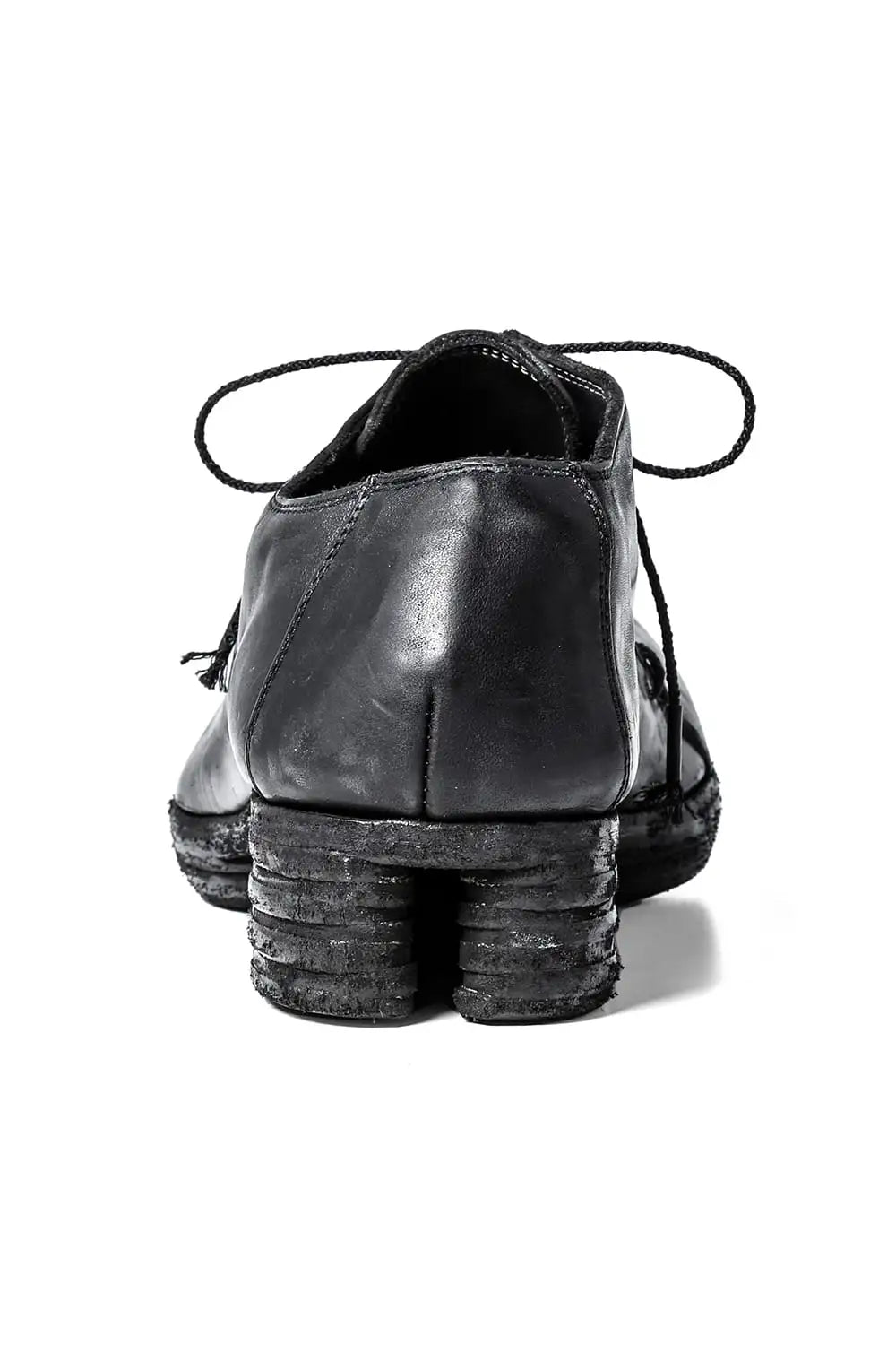 incarnation × DEVOA Shoes Horse leather garment dyed Black