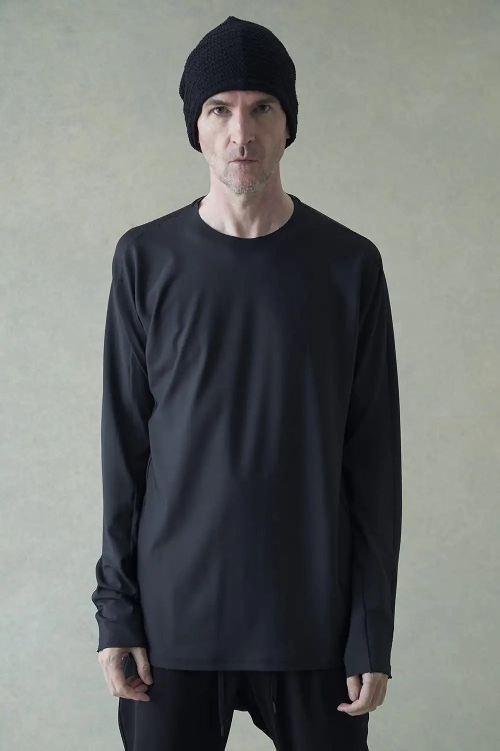 ロングスリーブ ハイブリット ヤーン ジャージー