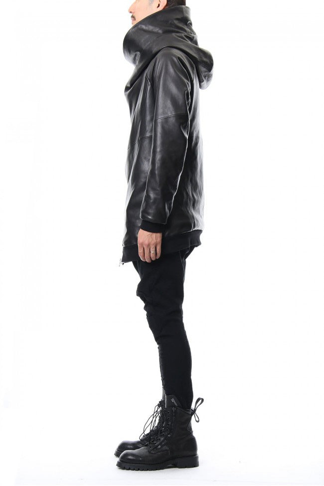 SEAMED HOODED JACKET