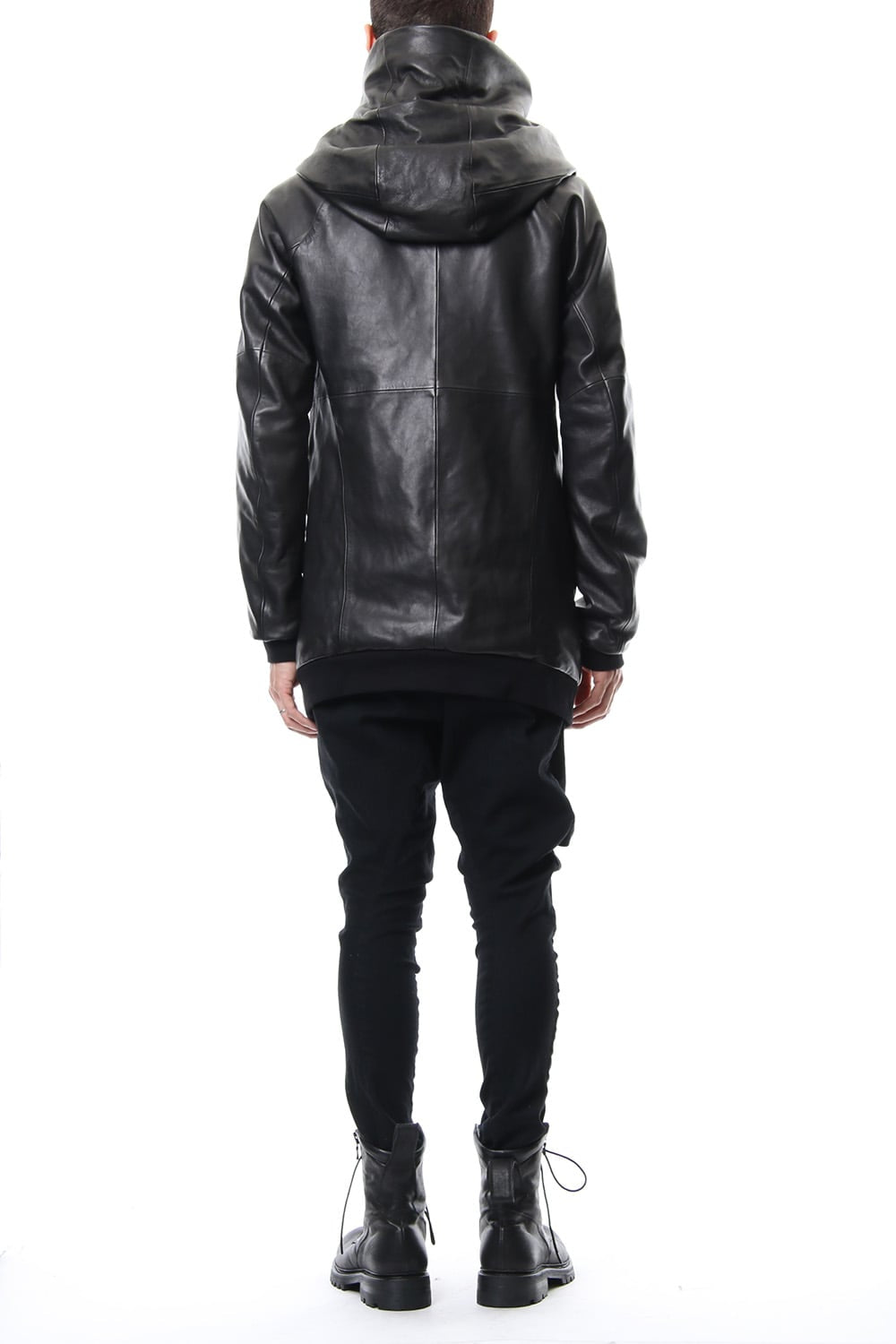 SEAMED HOODED JACKET