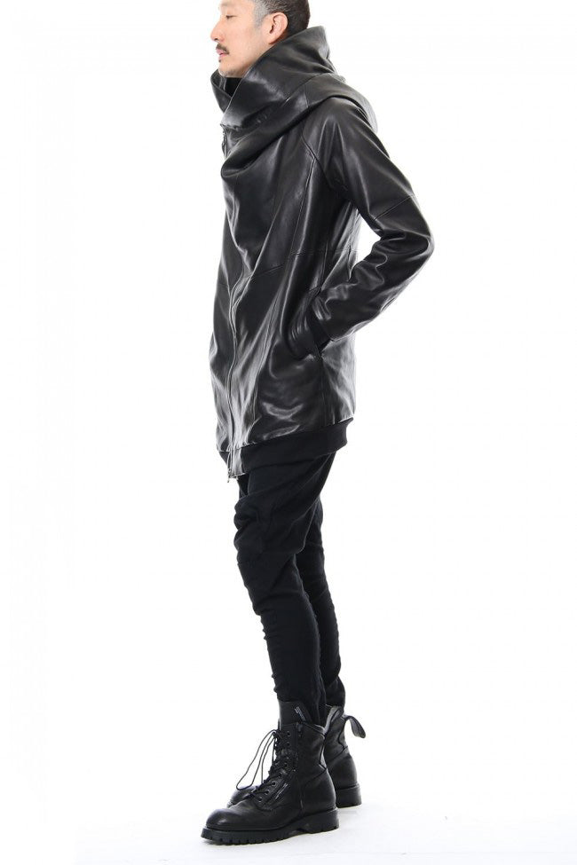 SEAMED HOODED JACKET