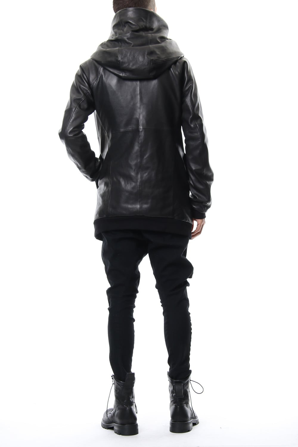 SEAMED HOODED JACKET