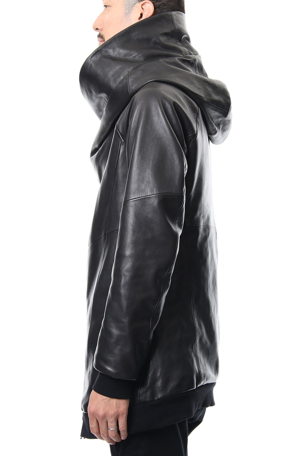 SEAMED HOODED JACKET