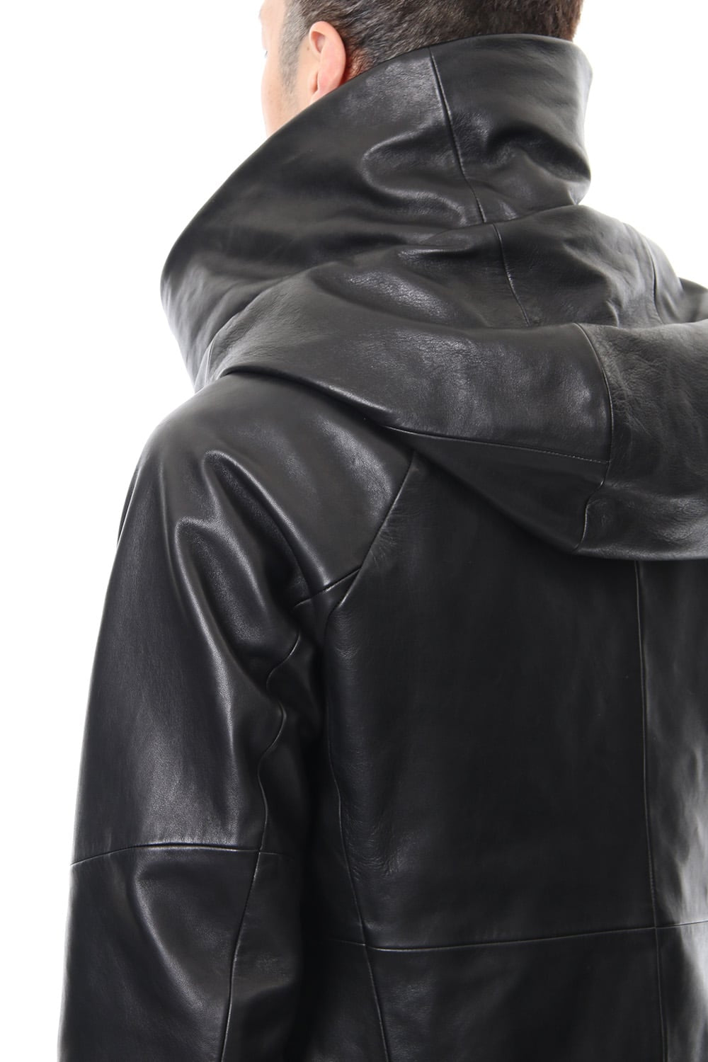 SEAMED HOODED JACKET