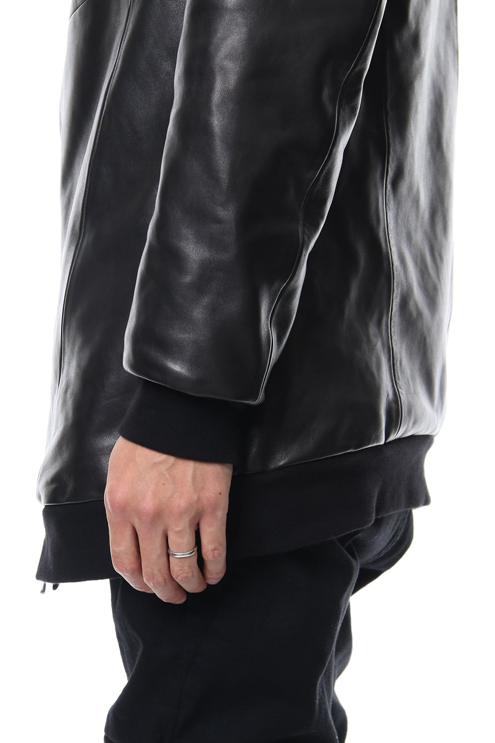 SEAMED HOODED JACKET