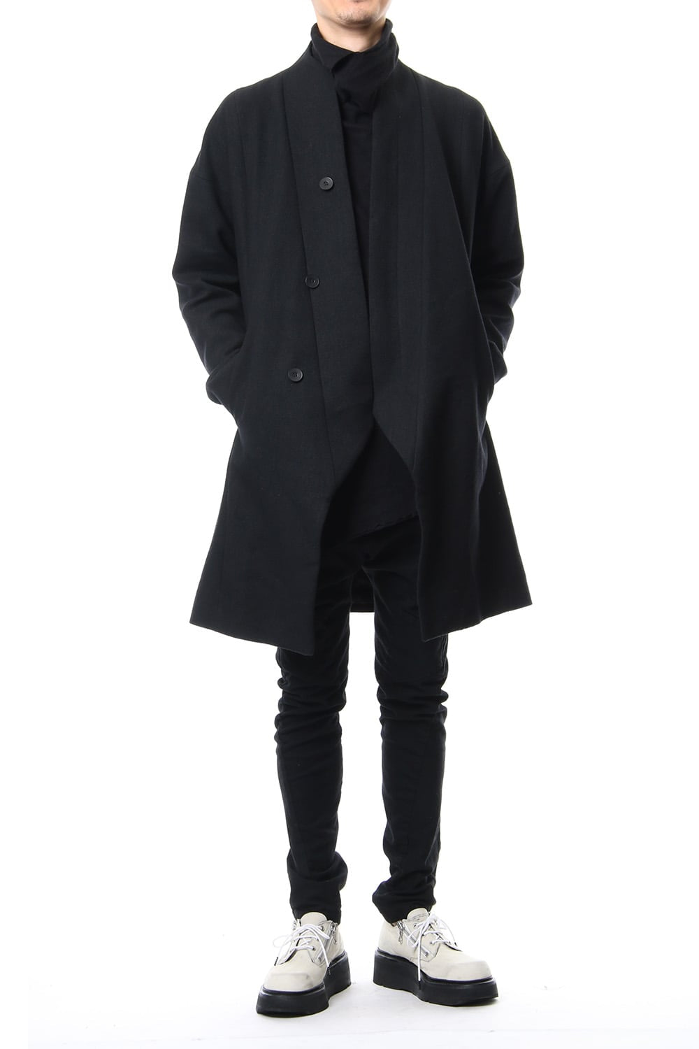 HIGH NECK CLASSIC COAT