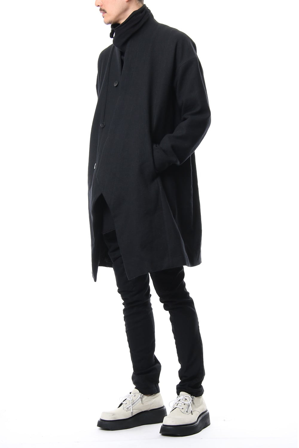 HIGH NECK CLASSIC COAT