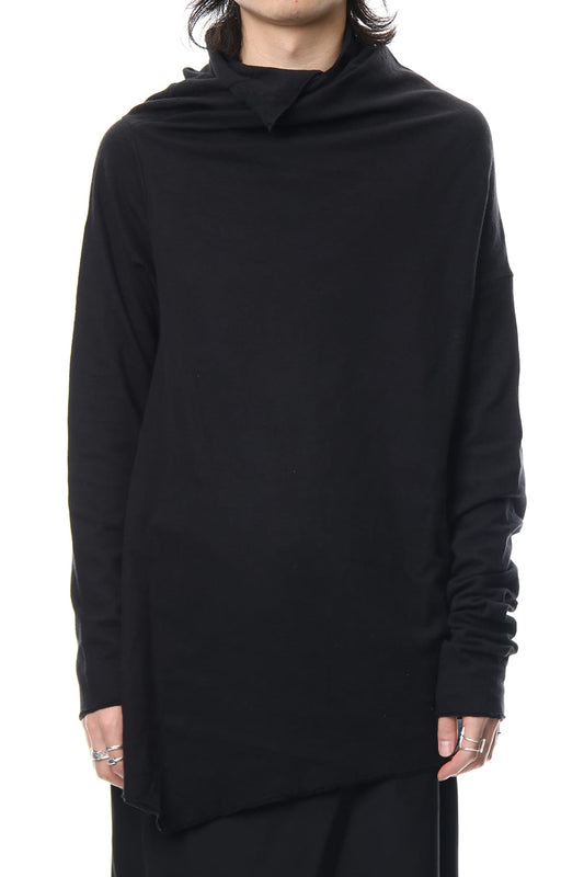 DRAPING NECK CUT & SEWN