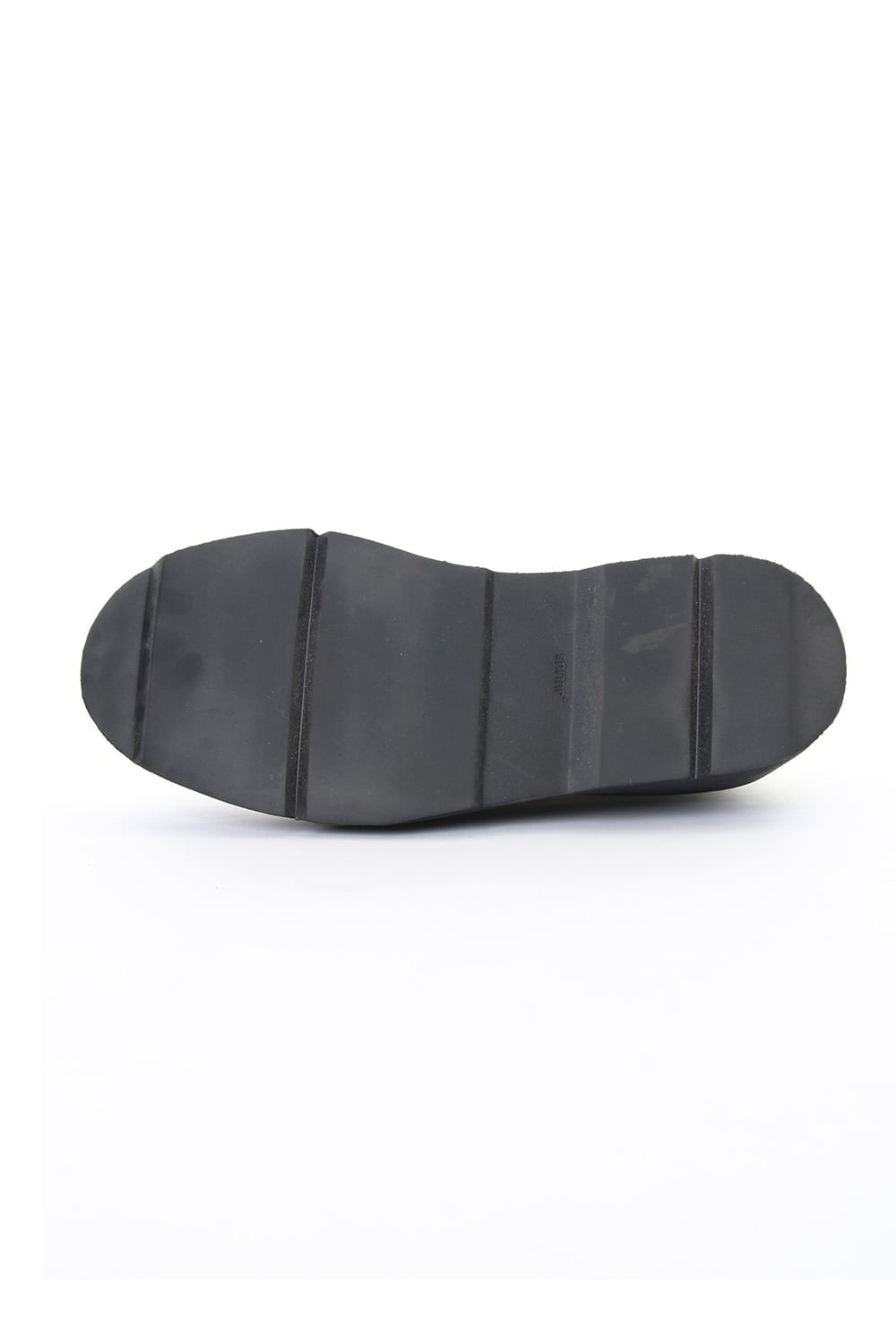 DOUBLE ZIP THICK-SOLED SHOES Ivory