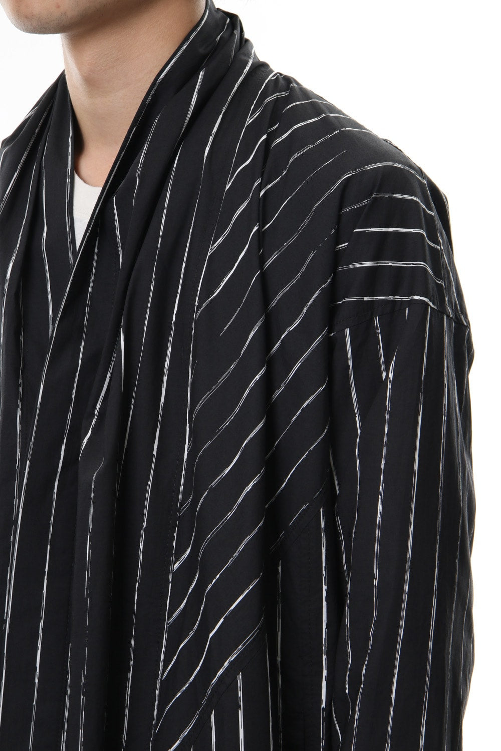 DRAPING SHIRT JACKET