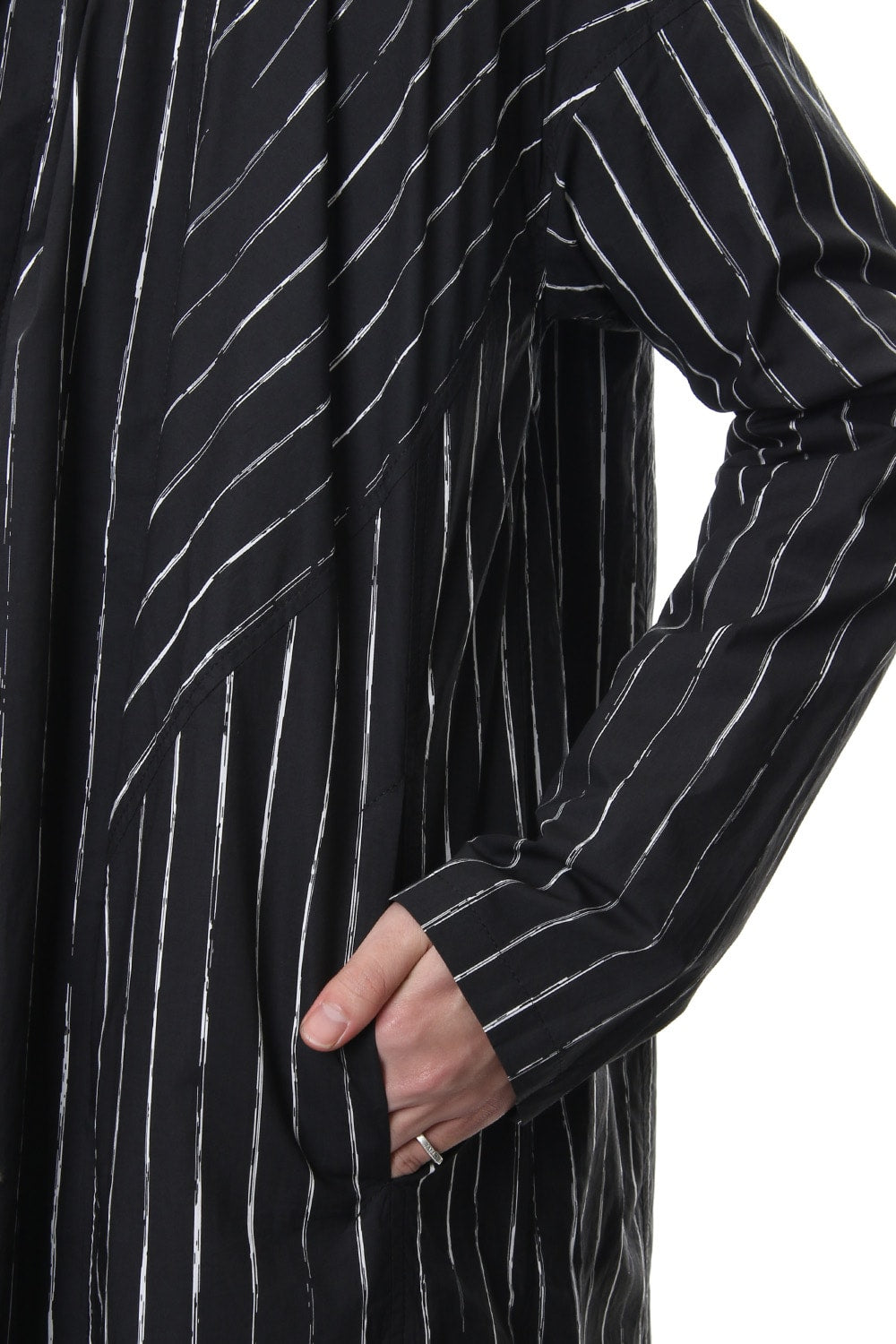 DRAPING SHIRT JACKET