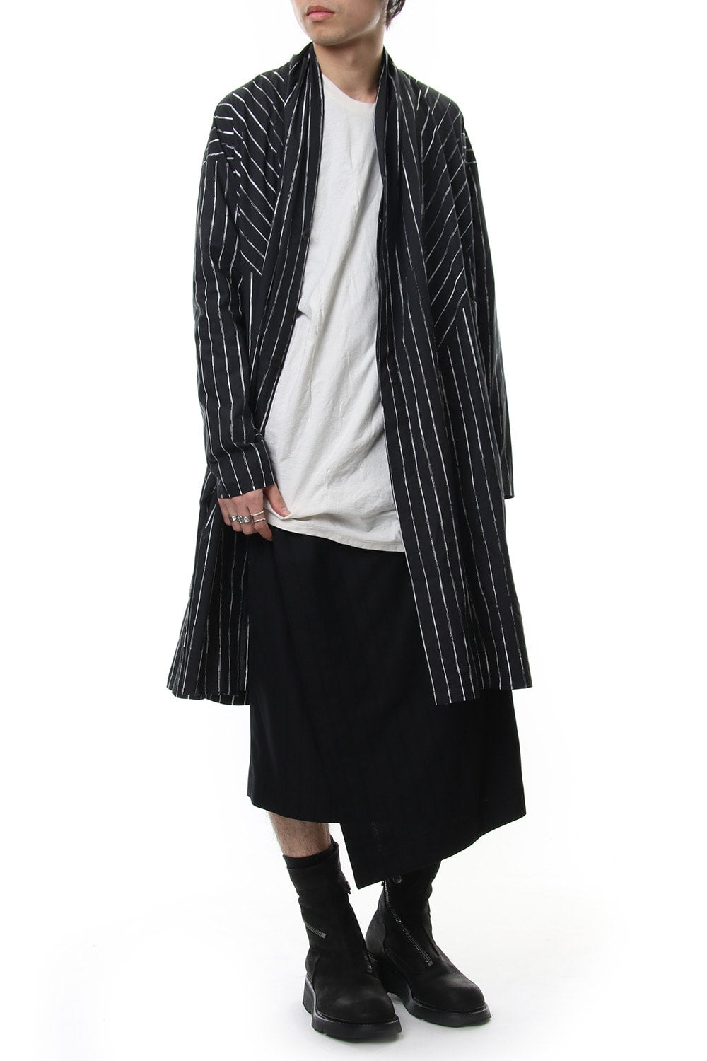 DRAPING SHIRT JACKET
