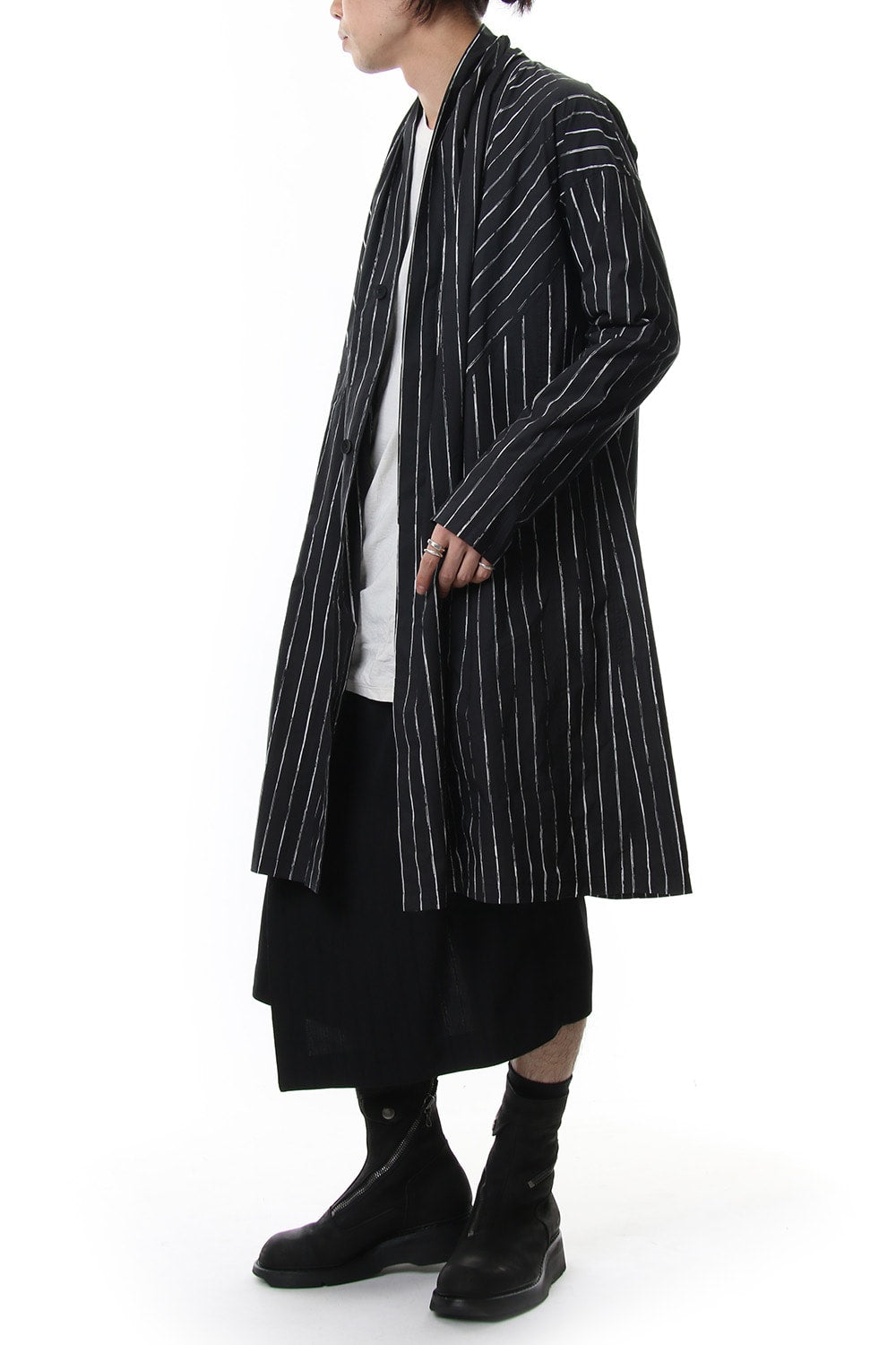 DRAPING SHIRT JACKET