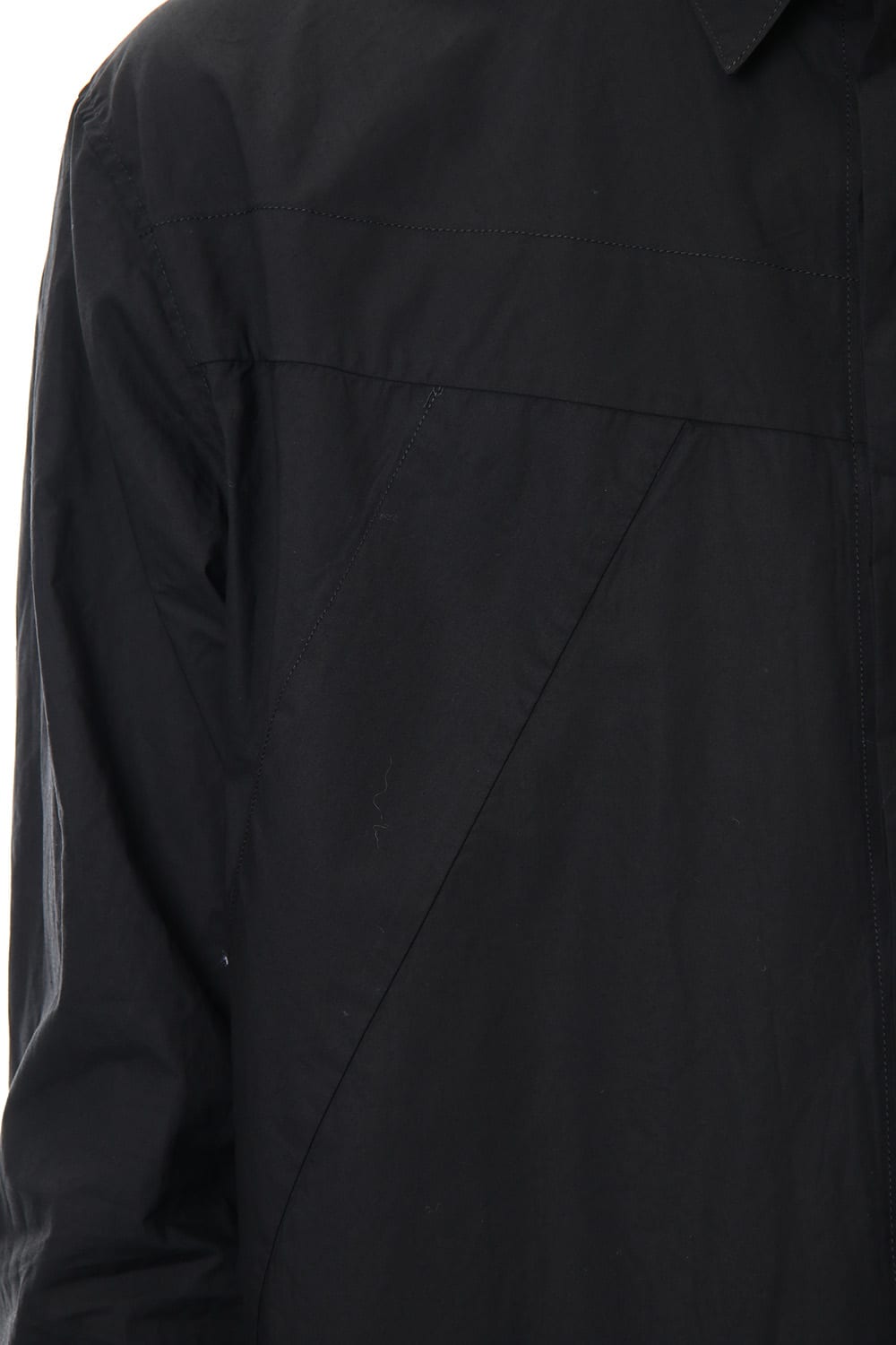 SEAMED SHIRT Black