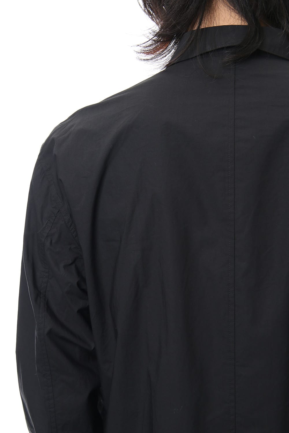 SEAMED SHIRT Black