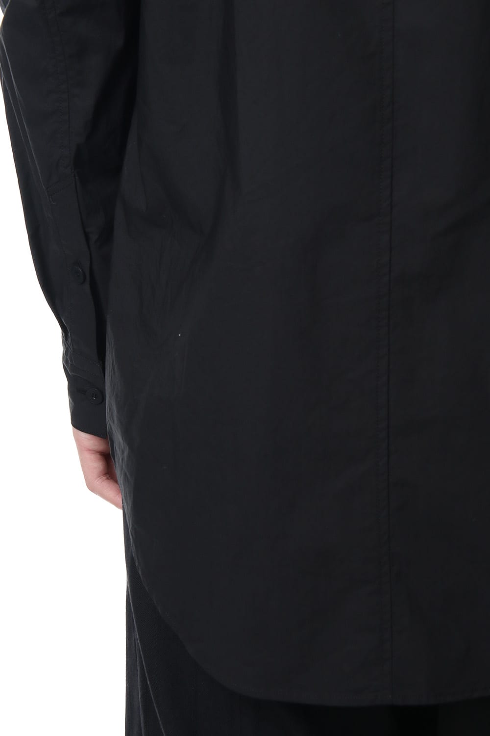 SEAMED SHIRT Black