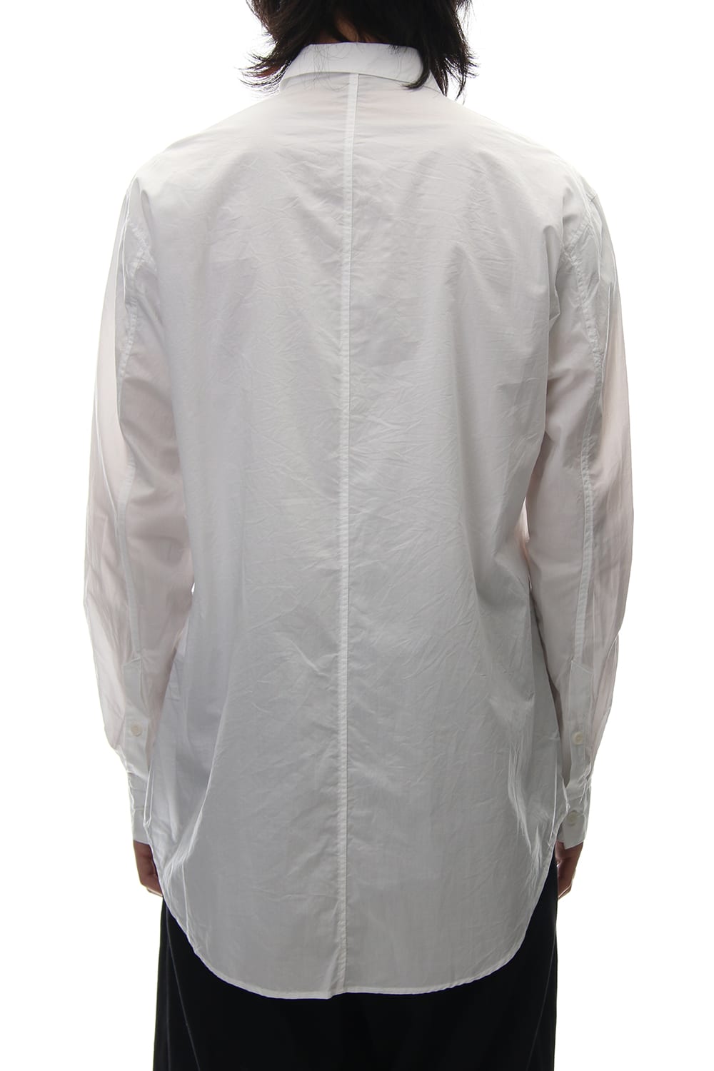 SEAMED SHIRT White