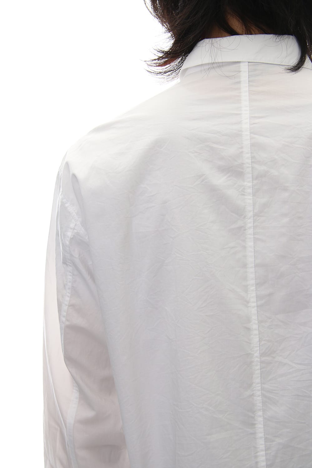 SEAMED SHIRT White