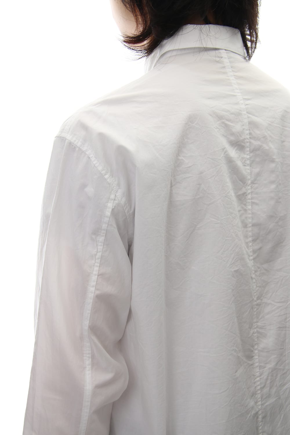 SEAMED SHIRT White