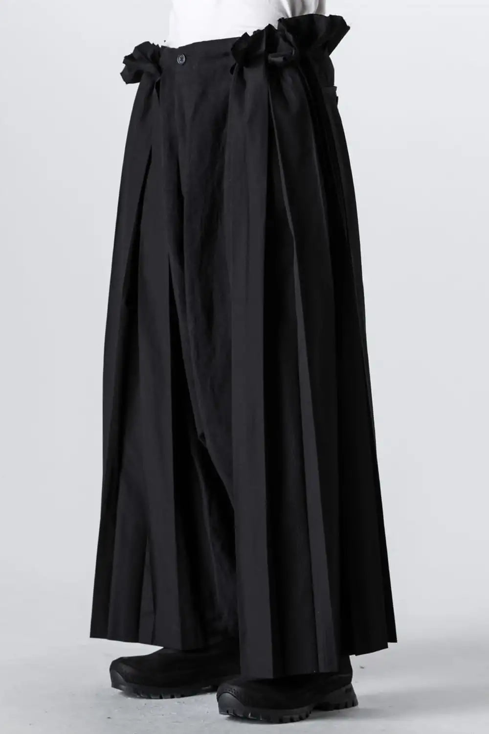 サルエル プリーツパンツ