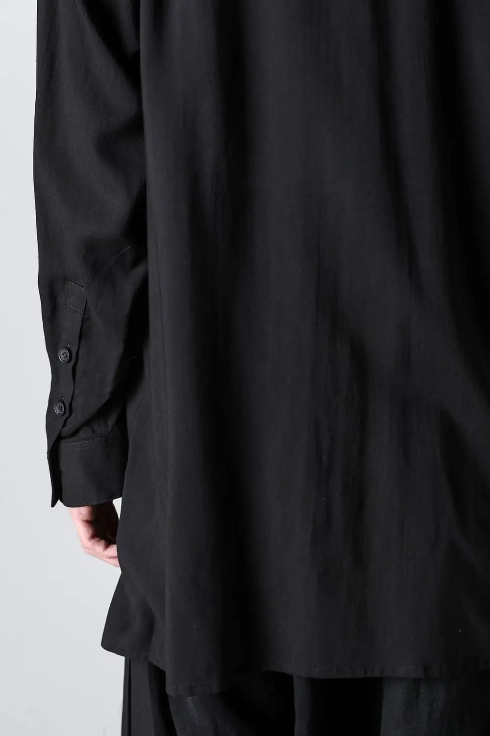 Same Color Stitch Pocket Blouse