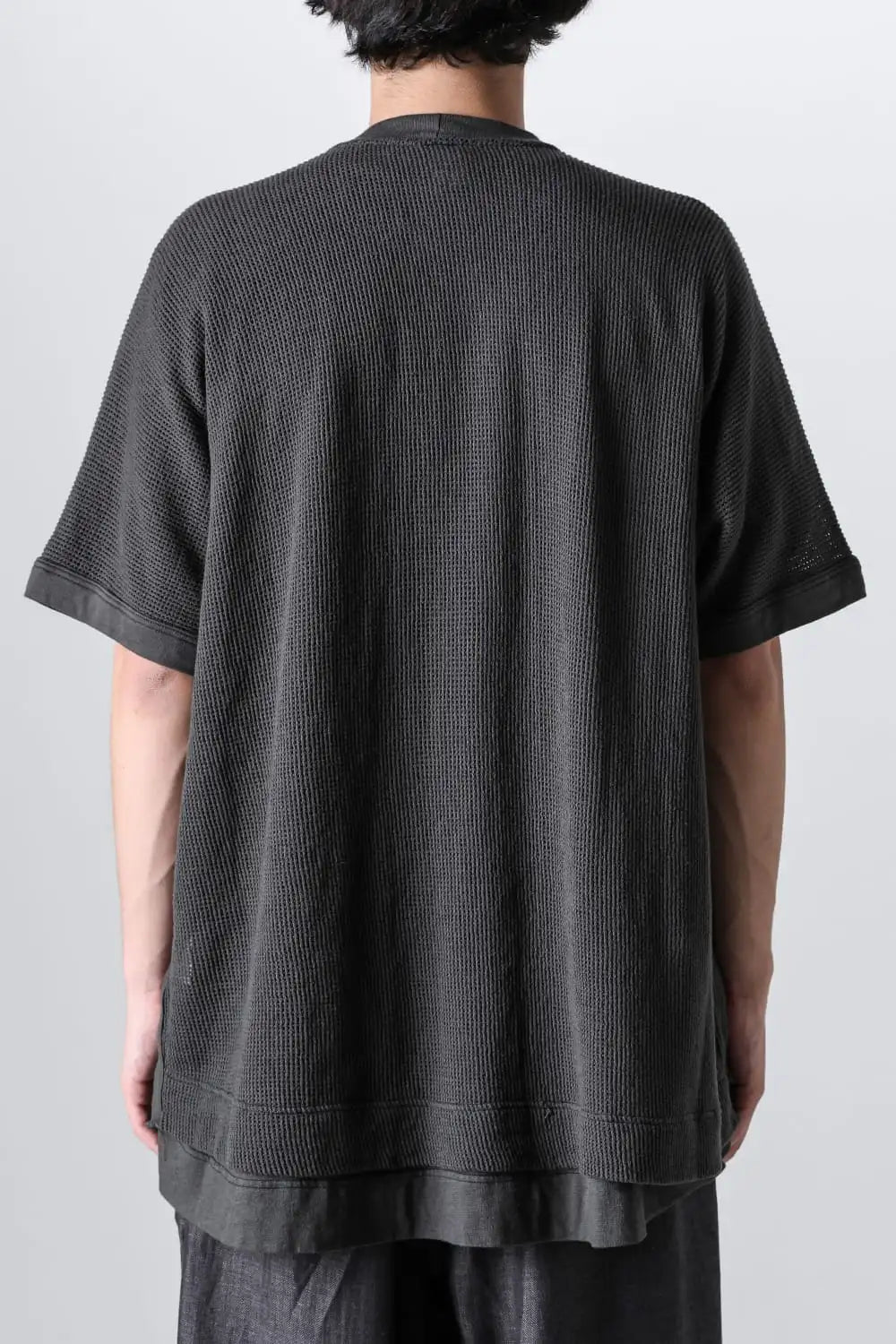 ベーシックTee コットンメッシュ BLACK