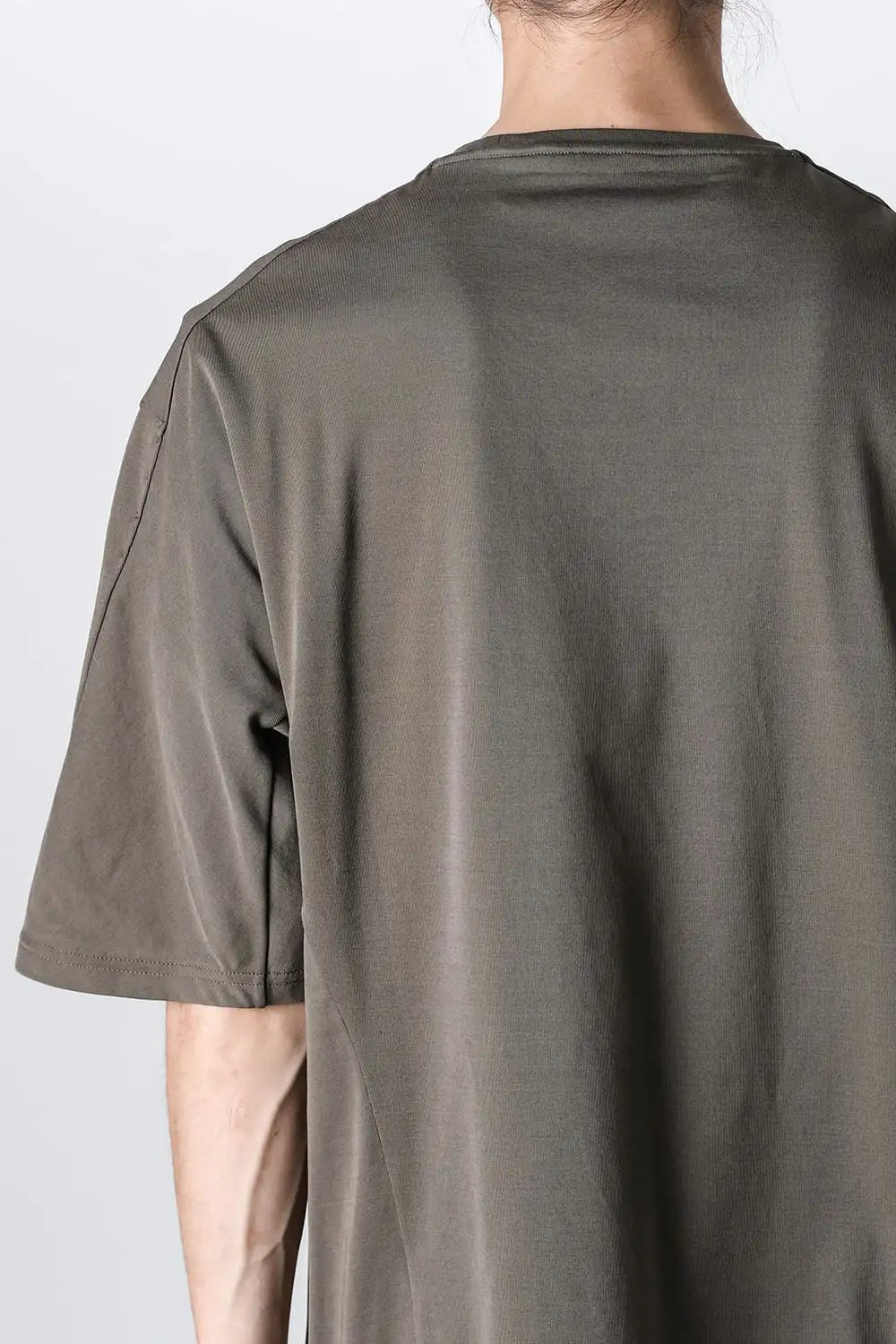 Short sleeve high gauge jersey Olive