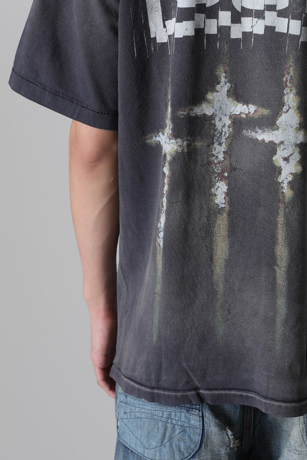 FORSOMEONE × ©SAINT M×××××× GOD Short sleeve T-shirt