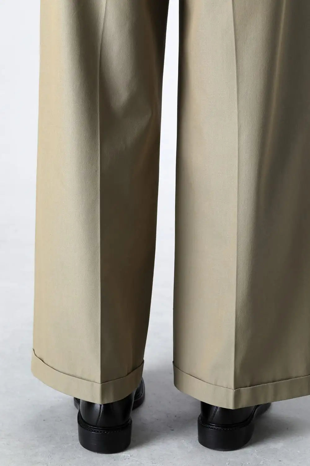 Belted Buggy Trousers  Khaki