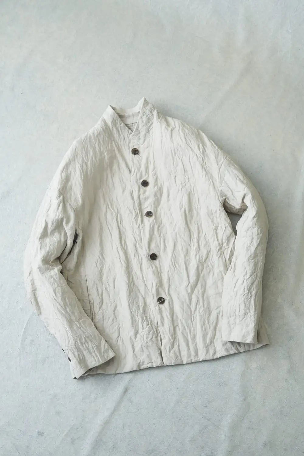 Jacket canapa / cotton metal shrink