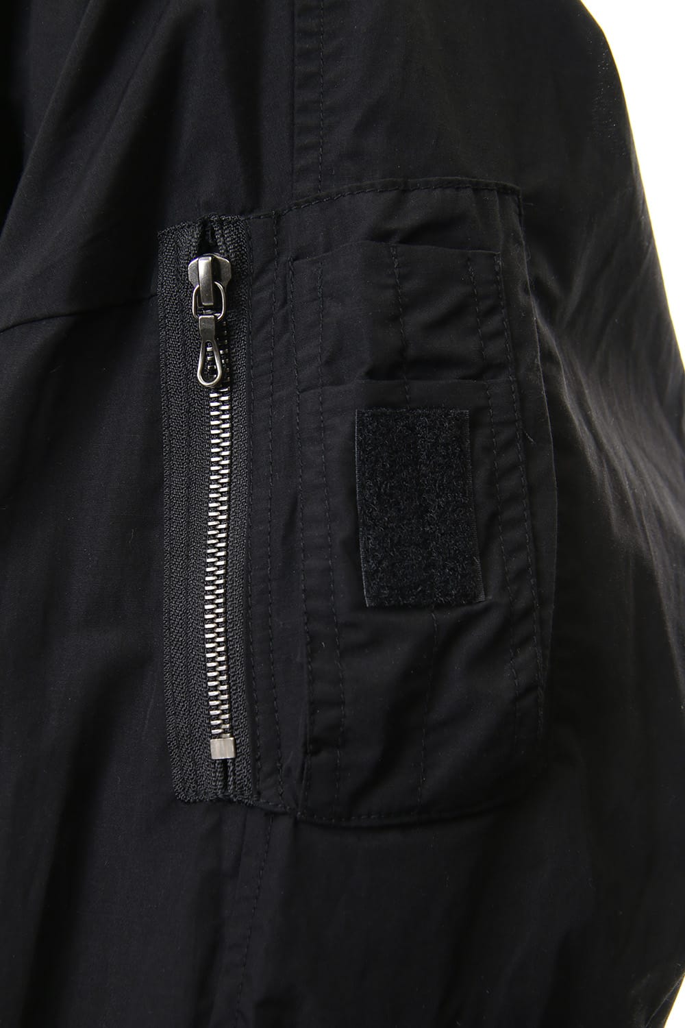 PRINT MA-1 JACKET Black