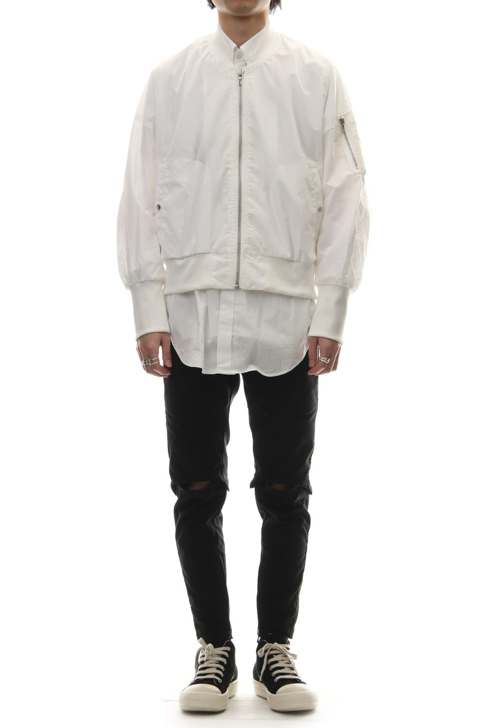 PRINT MA-1 JACKET Off