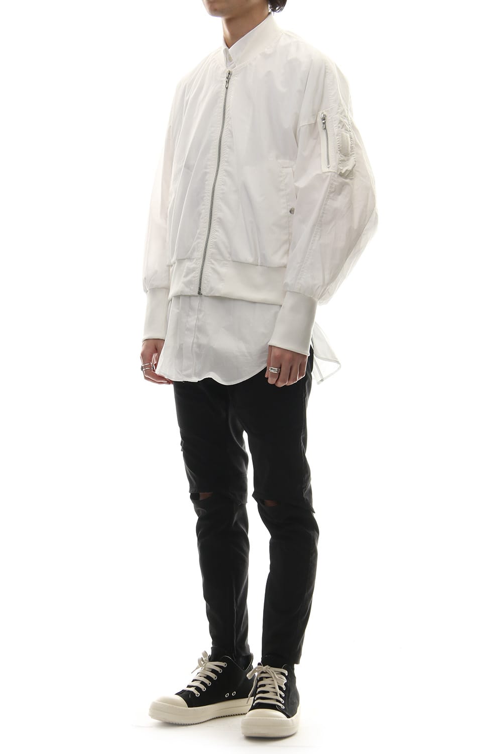 PRINT MA-1 JACKET Off