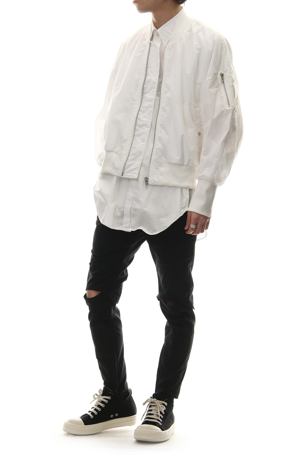 PRINT MA-1 JACKET Off