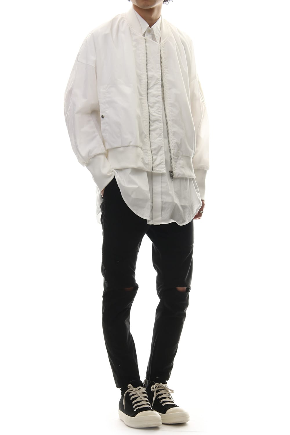 PRINT MA-1 JACKET Off