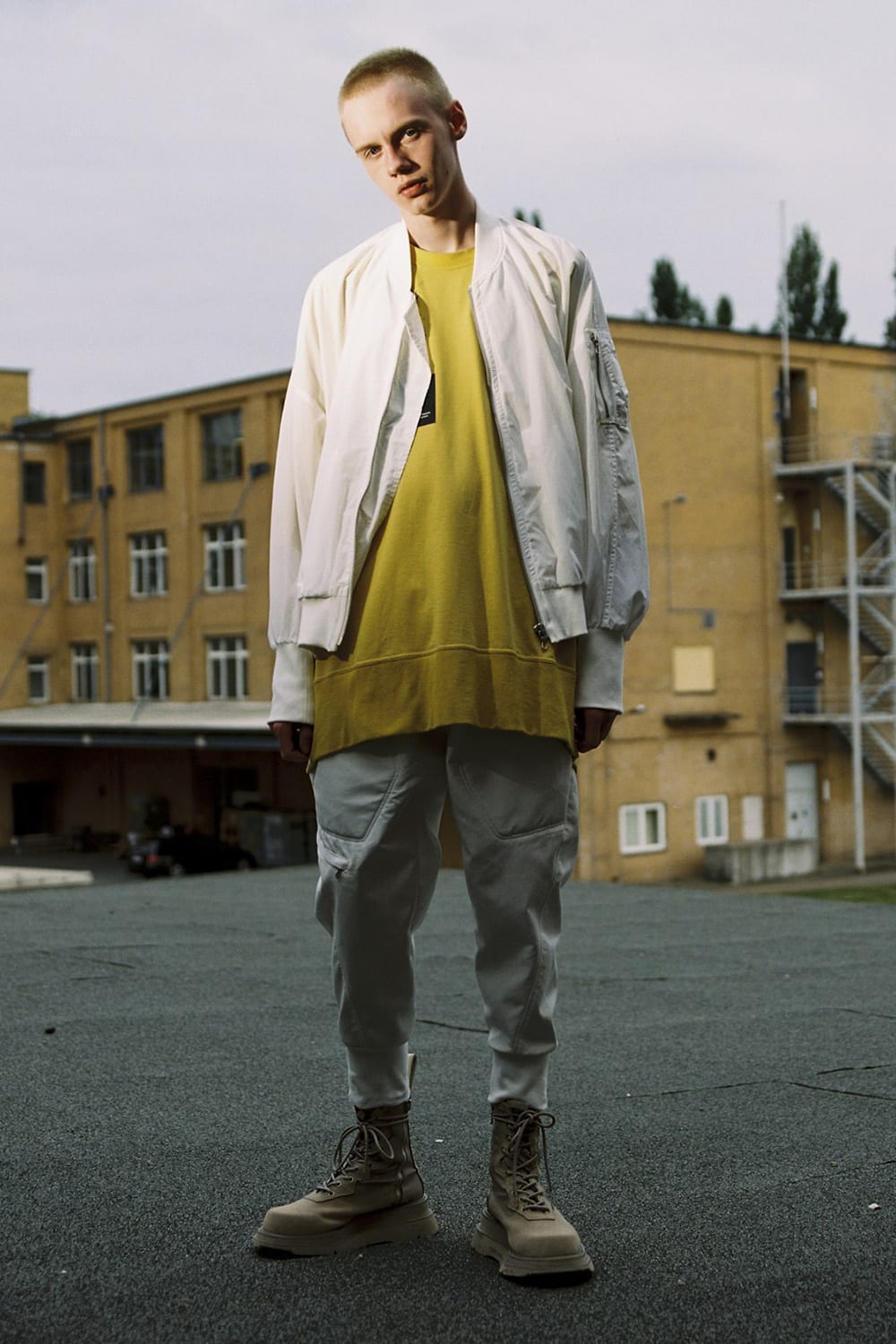 PRINT BIG T-SHIRT Yellow