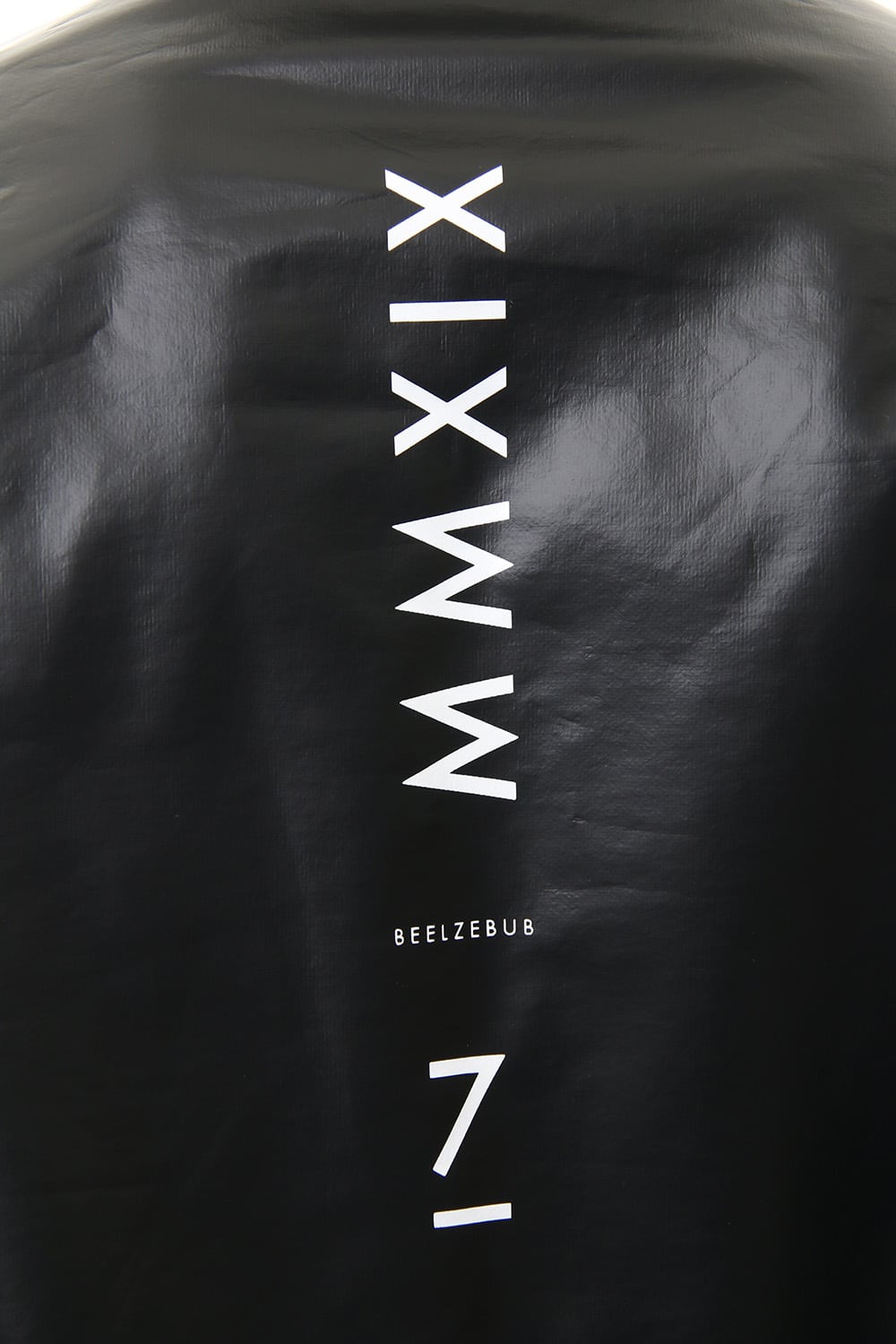 SEAMED SLEEVE BONDING SHIRT Black