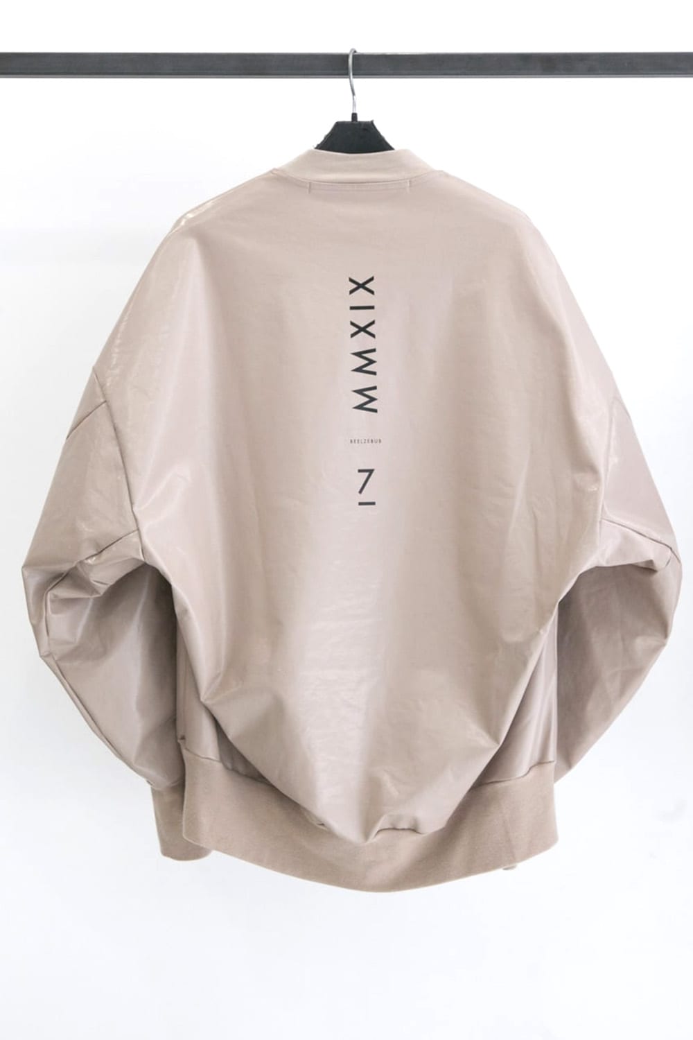 SEAMED SLEEVE BONDING SHIRT Pale Pink