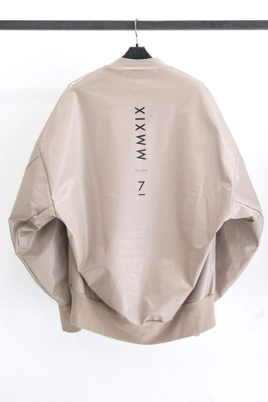 SEAMED SLEEVE BONDING SHIRT Pale Pink