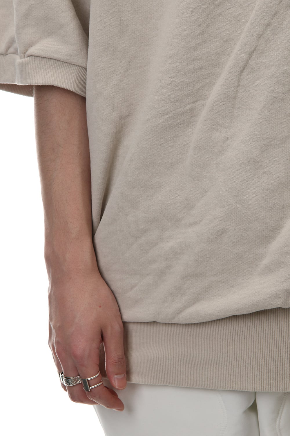 TUCKED BIG T-SHIRT Beige