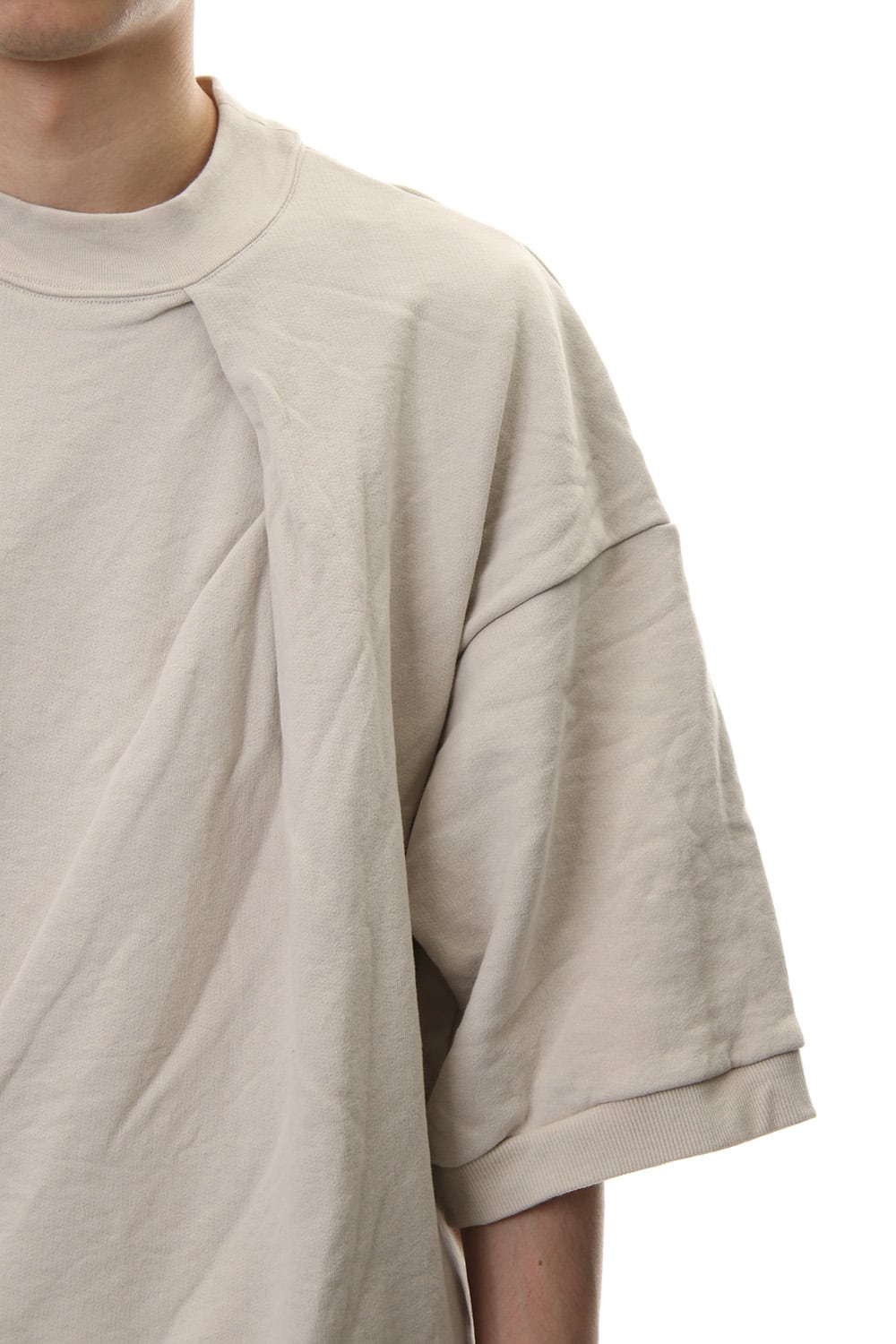 TUCKED BIG T-SHIRT Beige