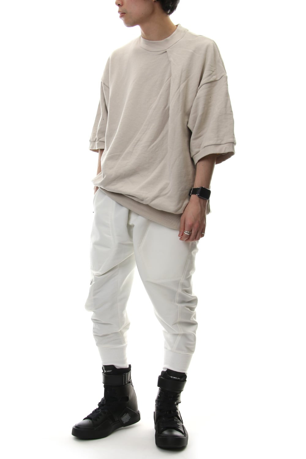 TUCKED BIG T-SHIRT Beige