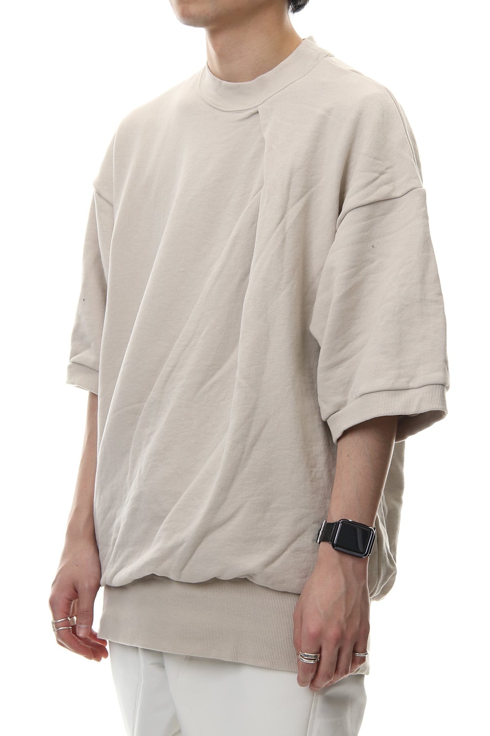 TUCKED BIG T-SHIRT Beige