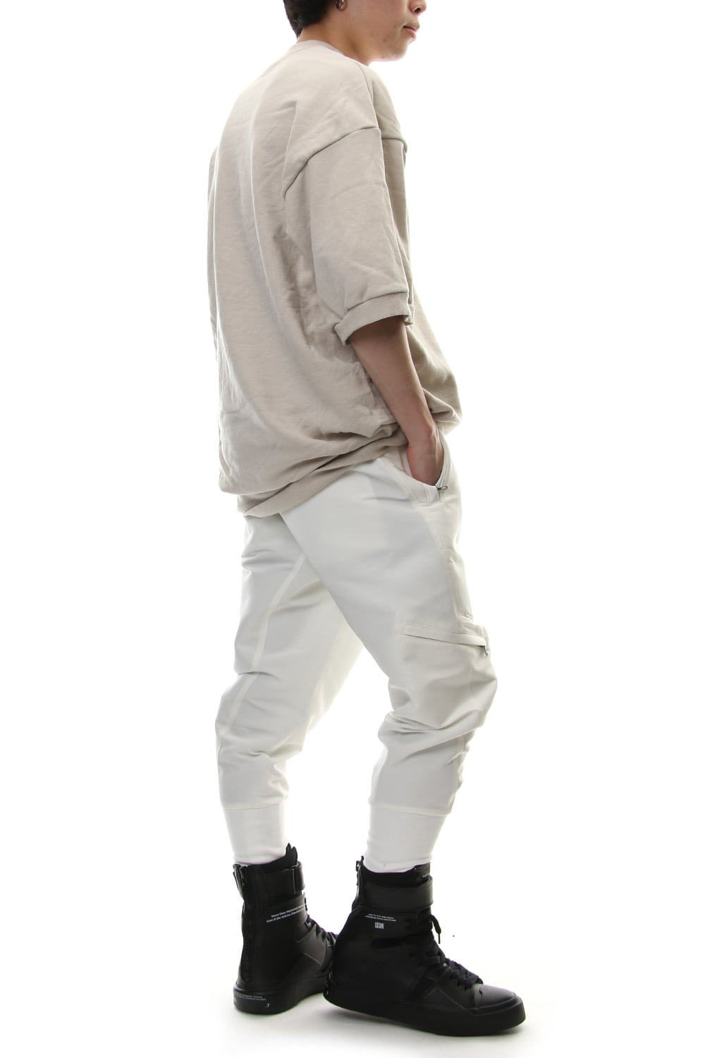 TUCKED BIG T-SHIRT Beige