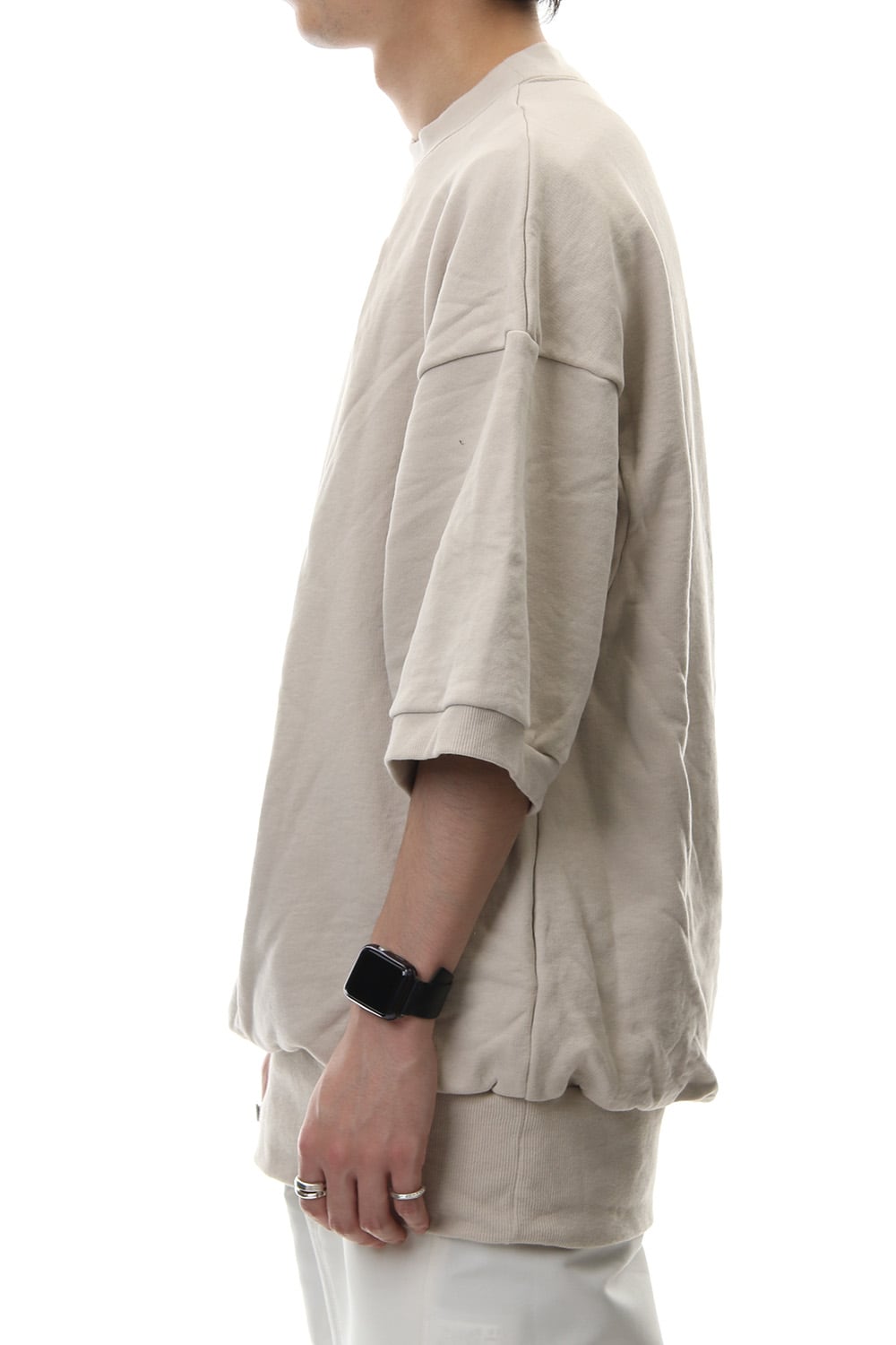 TUCKED BIG T-SHIRT Beige