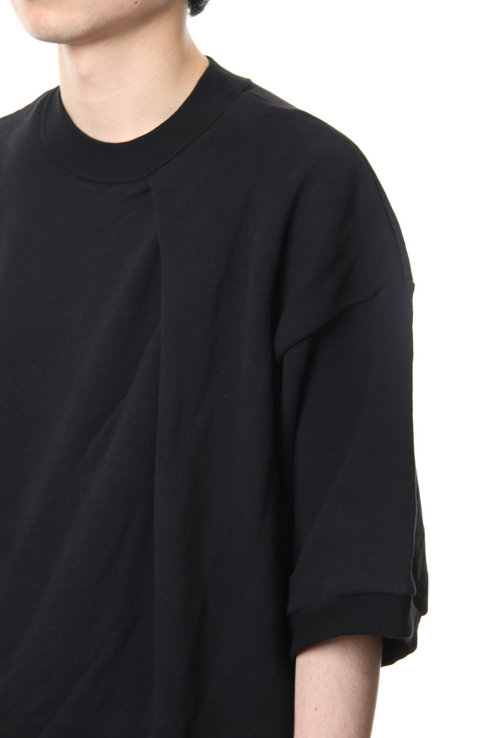 TUCKED BIG T-SHIRT Black