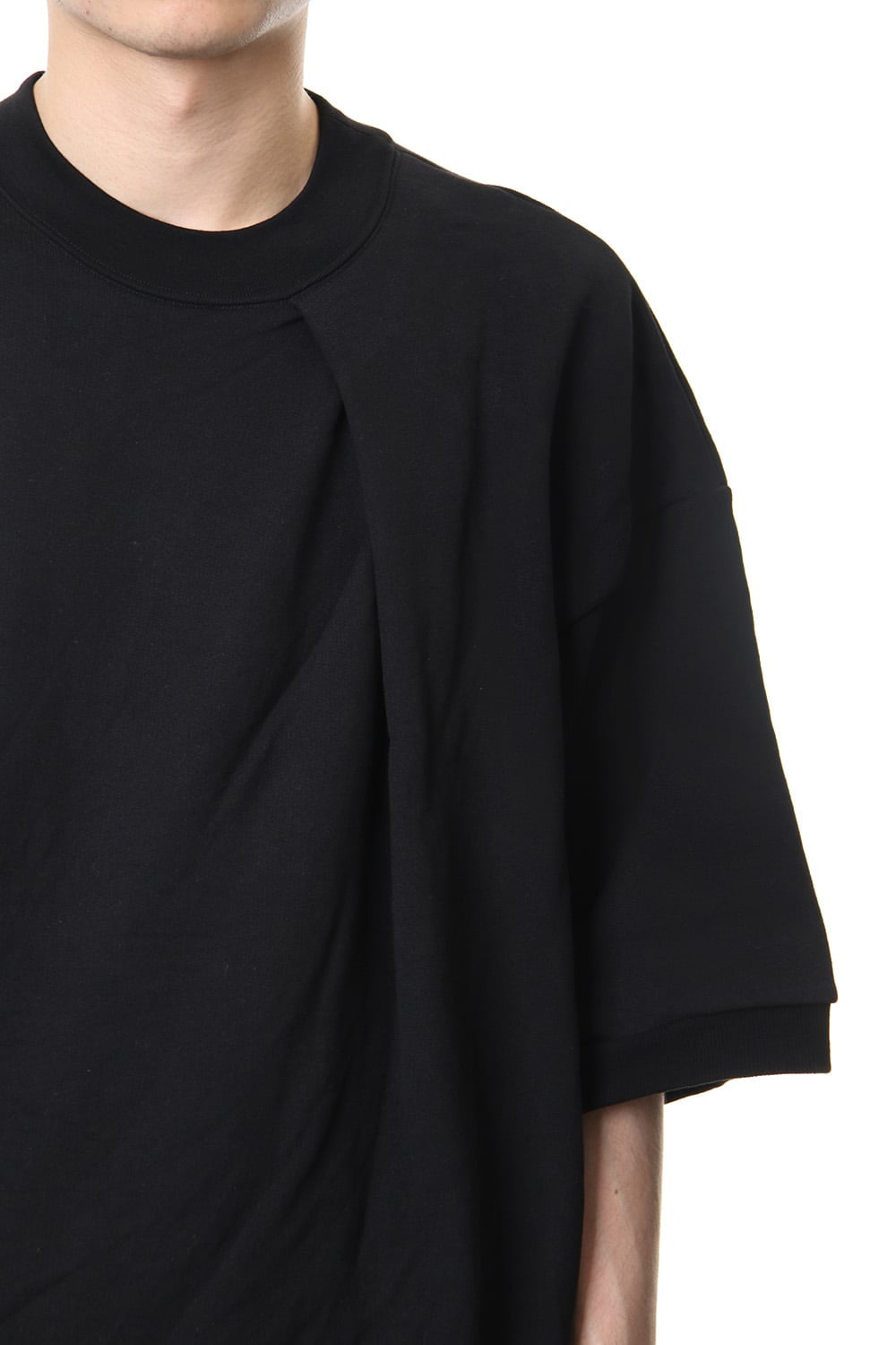 TUCKED BIG T-SHIRT Black