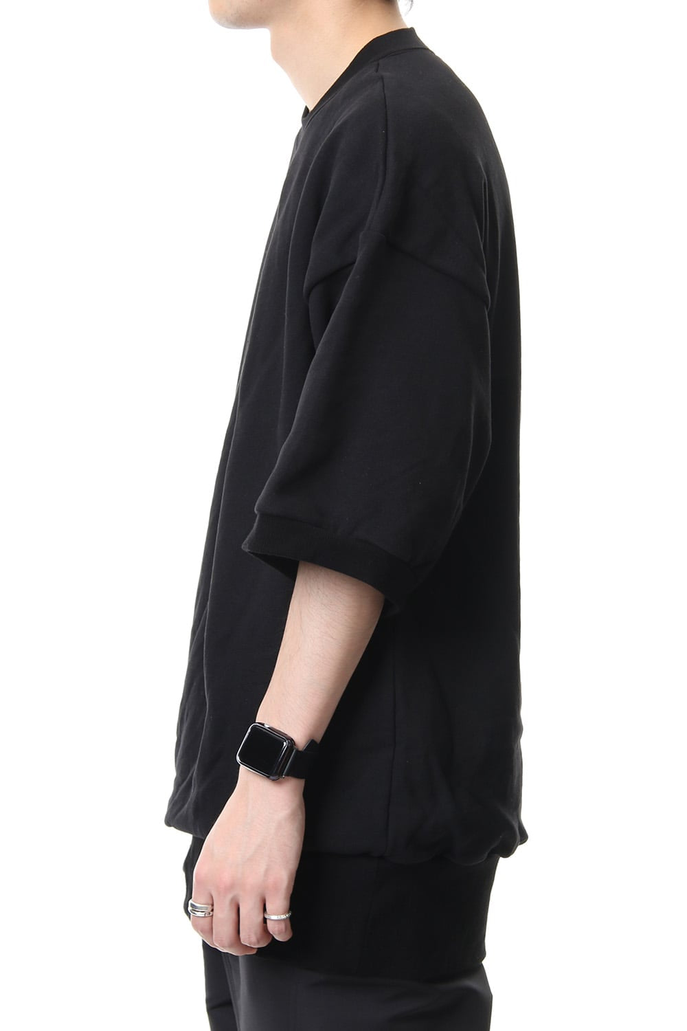 TUCKED BIG T-SHIRT Black