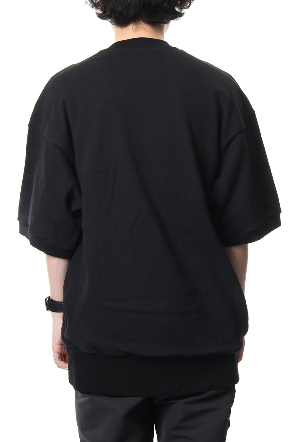 TUCKED BIG T-SHIRT Black